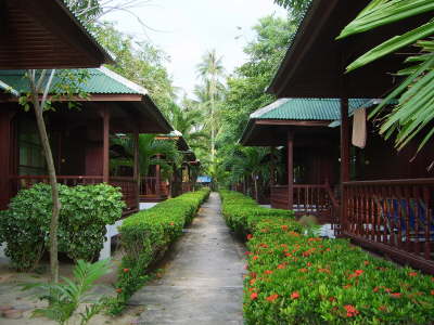 unsere Bungalow-Anlage