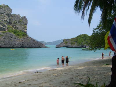Strand im Marine Naturpark